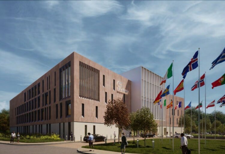 Digital visualisation of new ECMWF HQ. 