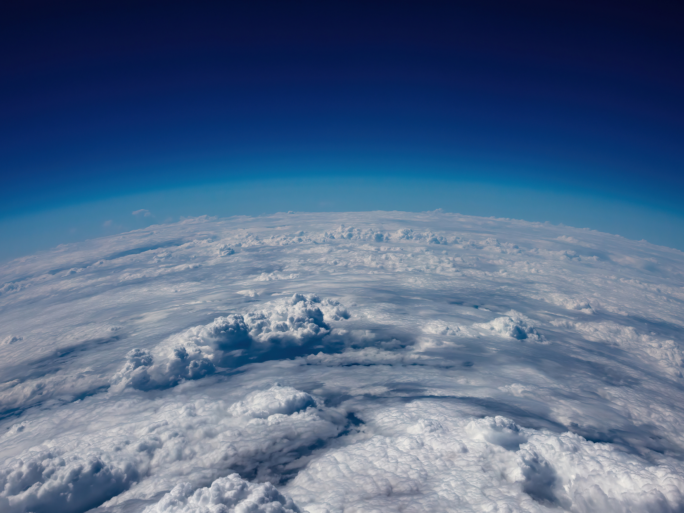 Clouds and atmosphere from space